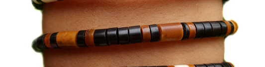 Pulseira Apurinã de Tucumã, Jarina e Inajá